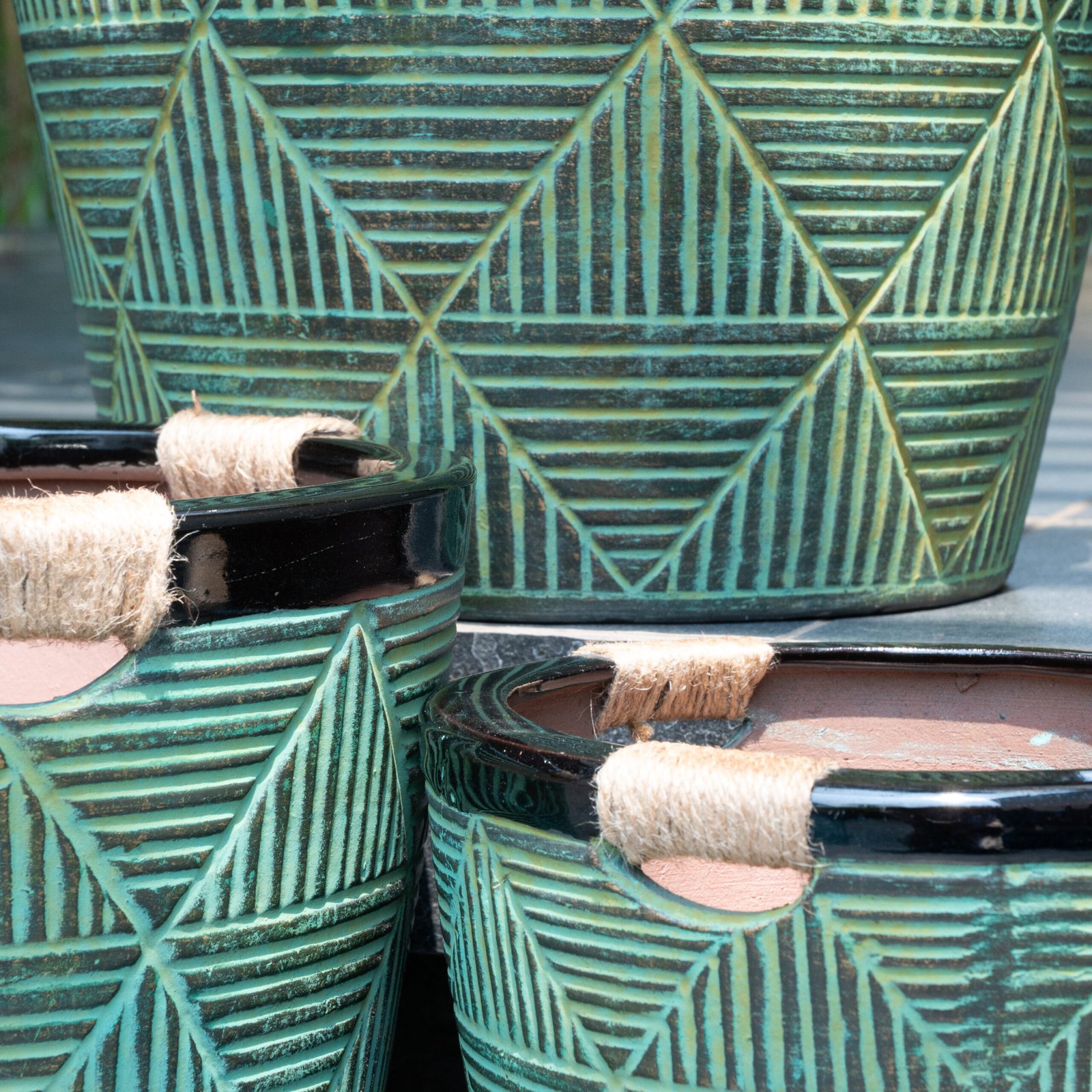 Hampi in Sage shade from Deccan Collection - Image 3